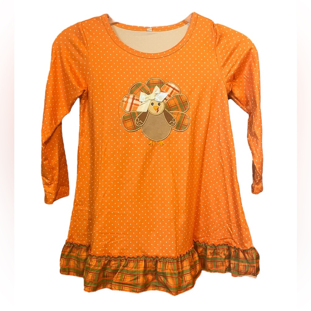 Thanksgiving Turkey tunic kids